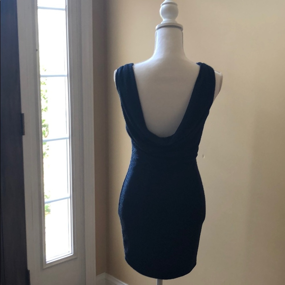 Cowl Neck Cocktail Dress